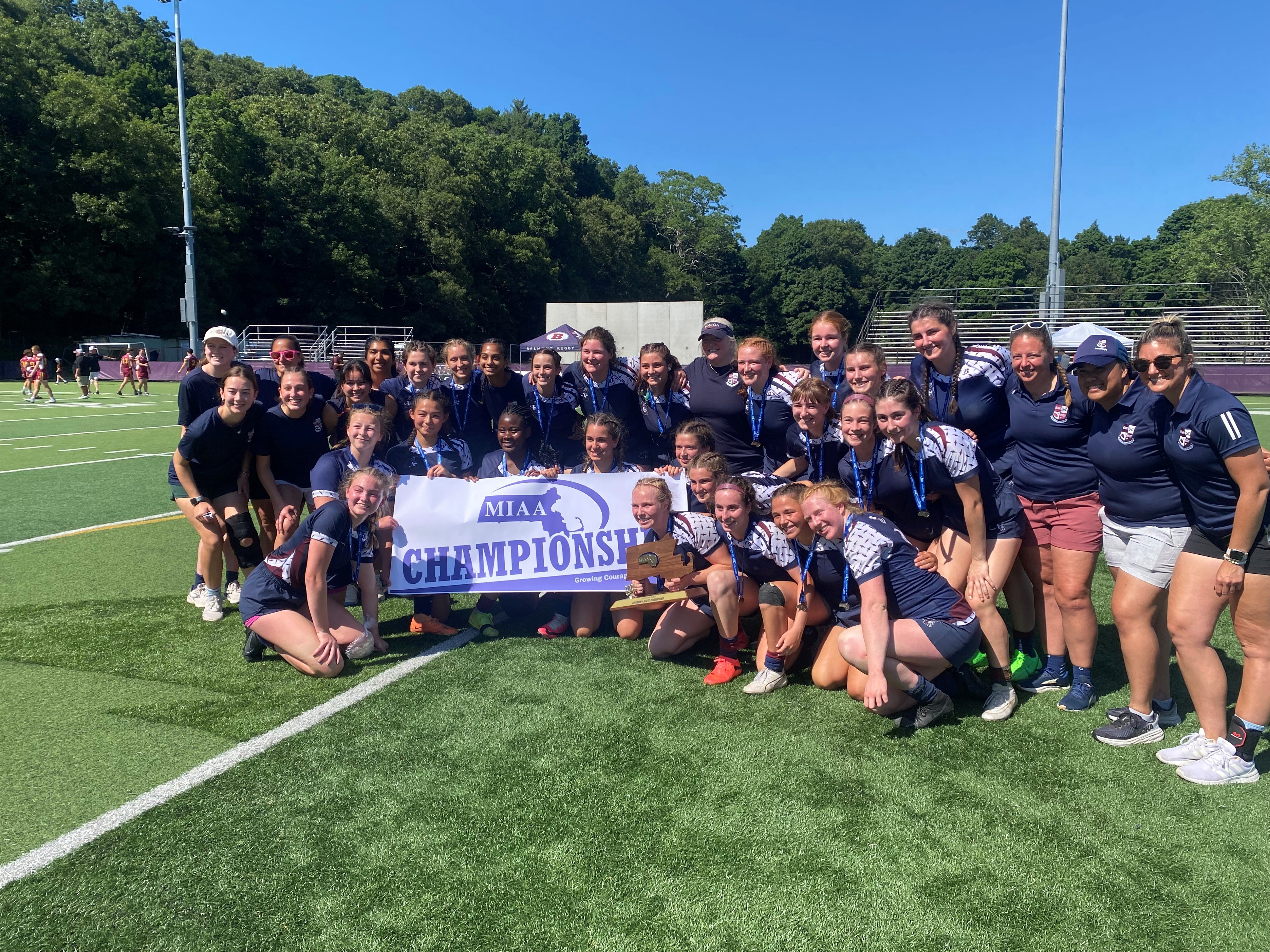 2024 MIAA Division 1 Girls Rugby champion: Belmont HS