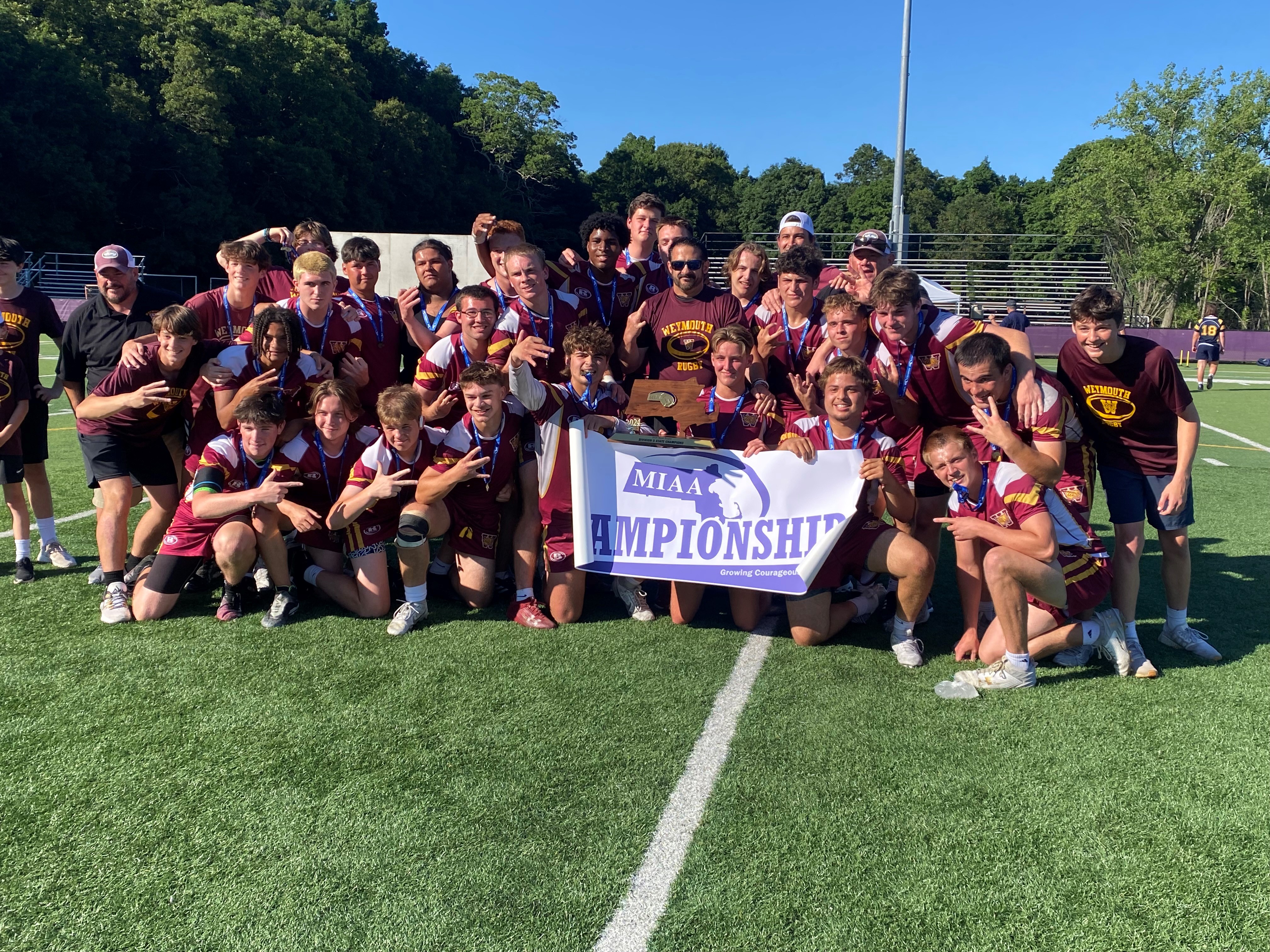 2024 MIAA Division 1 Boys Rugby champion: Boston College HS 