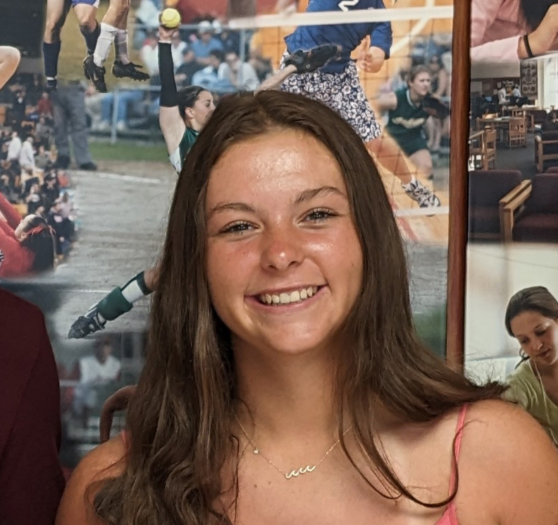 Abigail Bettencourt of Peabody Veterans HS - 2024 Harry Agganis Award winner