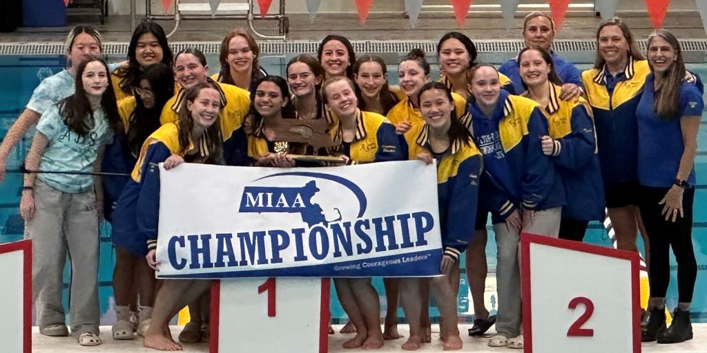Acton-Boxborough 2024 Division 1 Fall Swimming champion