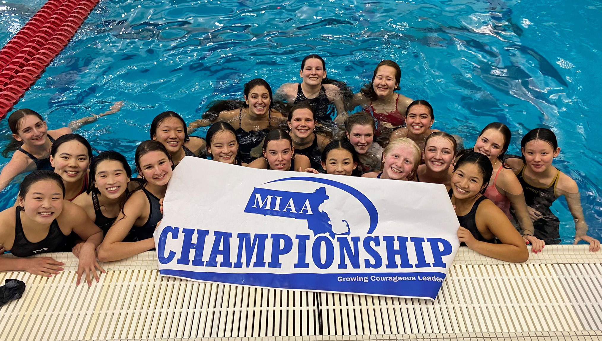 Wellesley 2024 Division 2 Fall Swimming champion