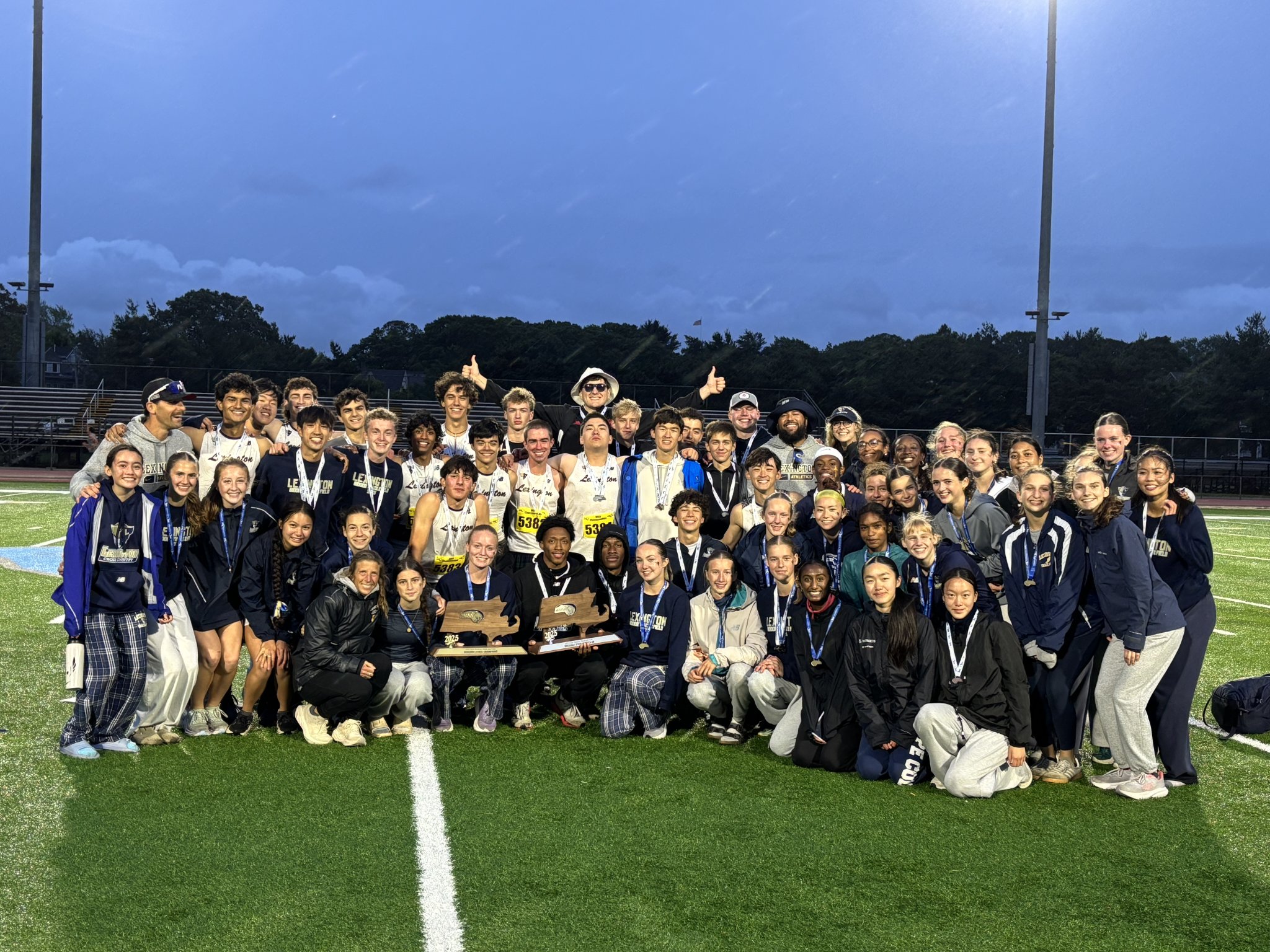 MIAA 2025 Division 1 Girls Outdoor Track champion: Lexington