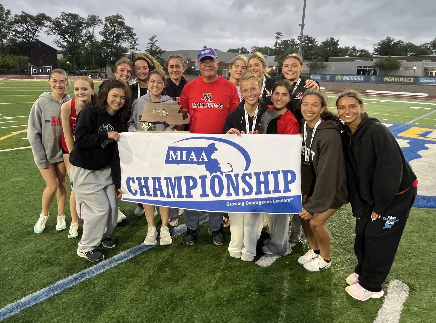 MIAA 2025 Division 2 Girls Outdoor Track champion: North Andover