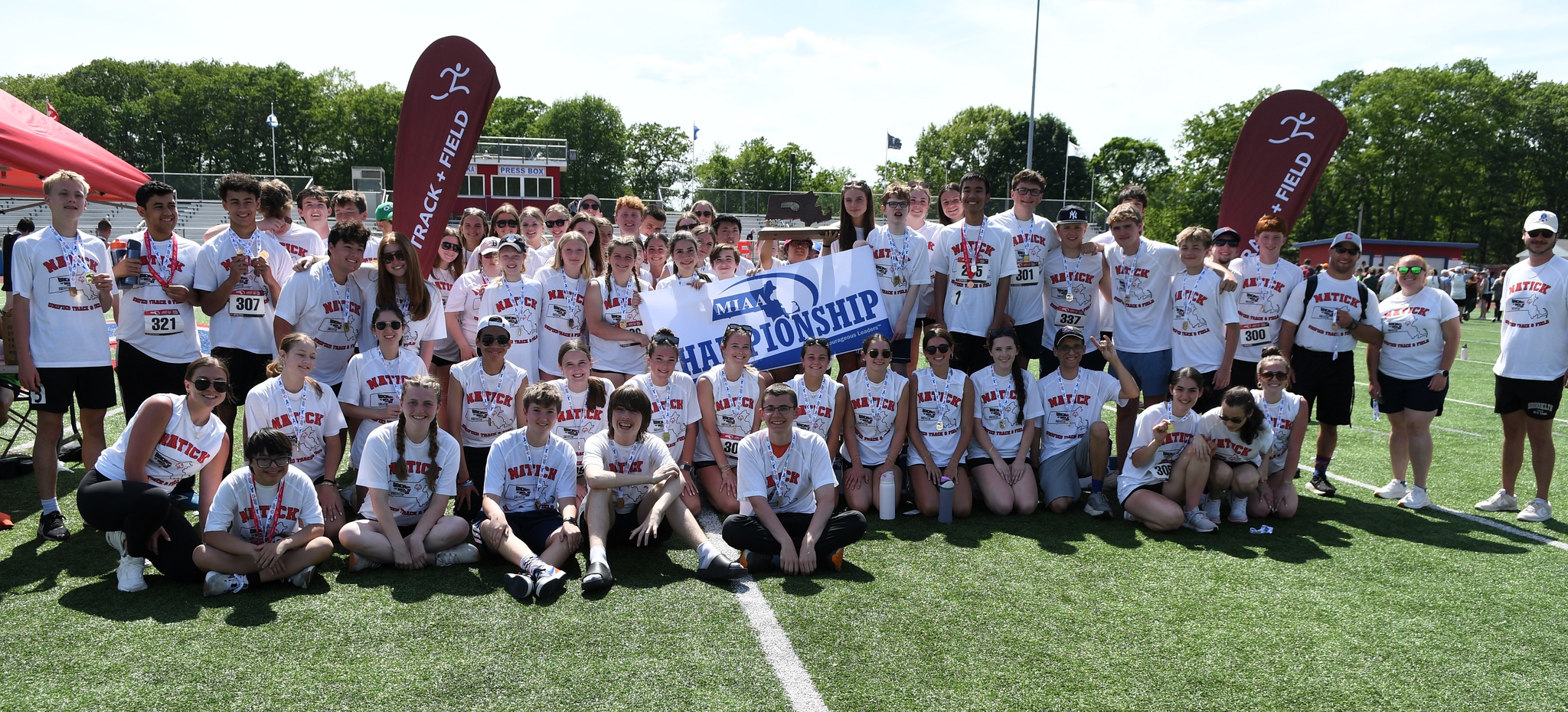 MIAA Unified Track and Field 2025 Natick Division 1