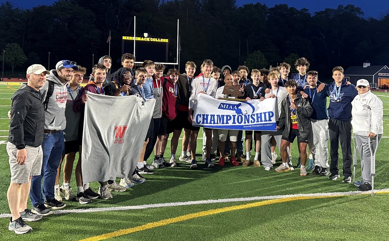 Wakefield Division 4 Boys Outdoor Track 2025