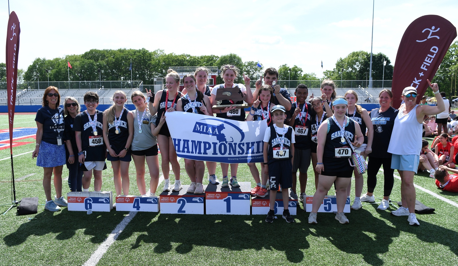 MIAA Unified Track and Field 2025 Sandwich Division 2