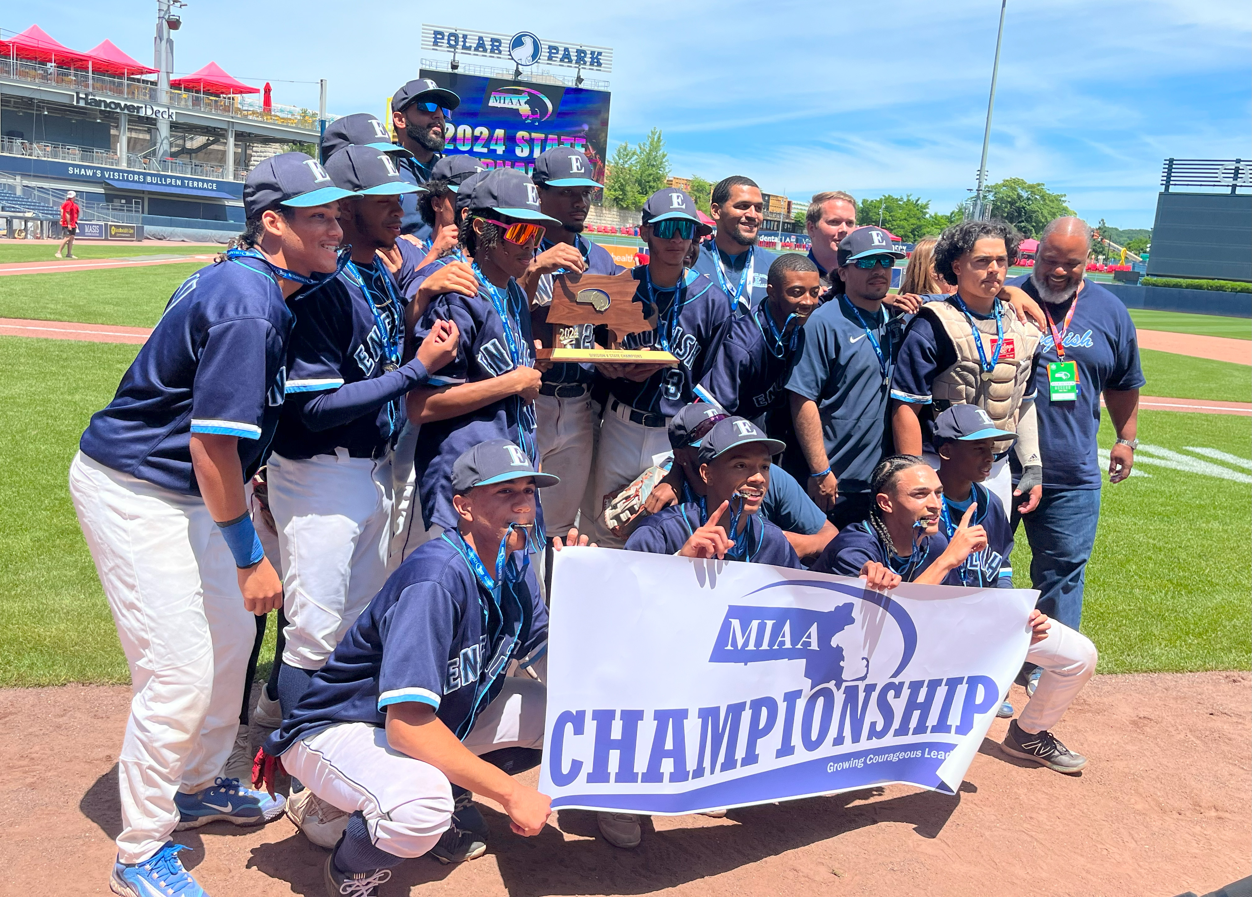 English High Division 5 Baseball champion 2024