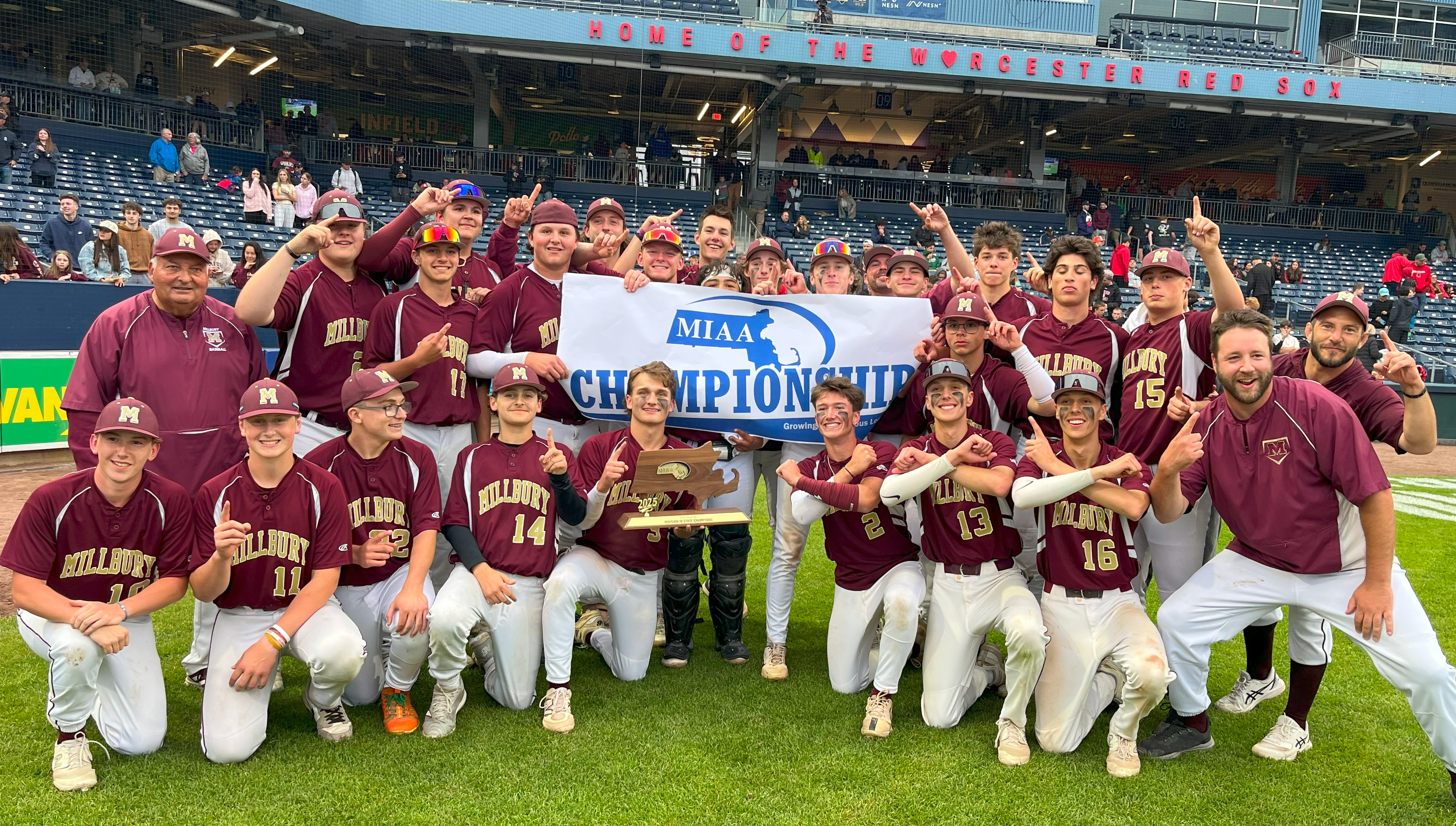Millbury Division 4 Baseball champion 2025