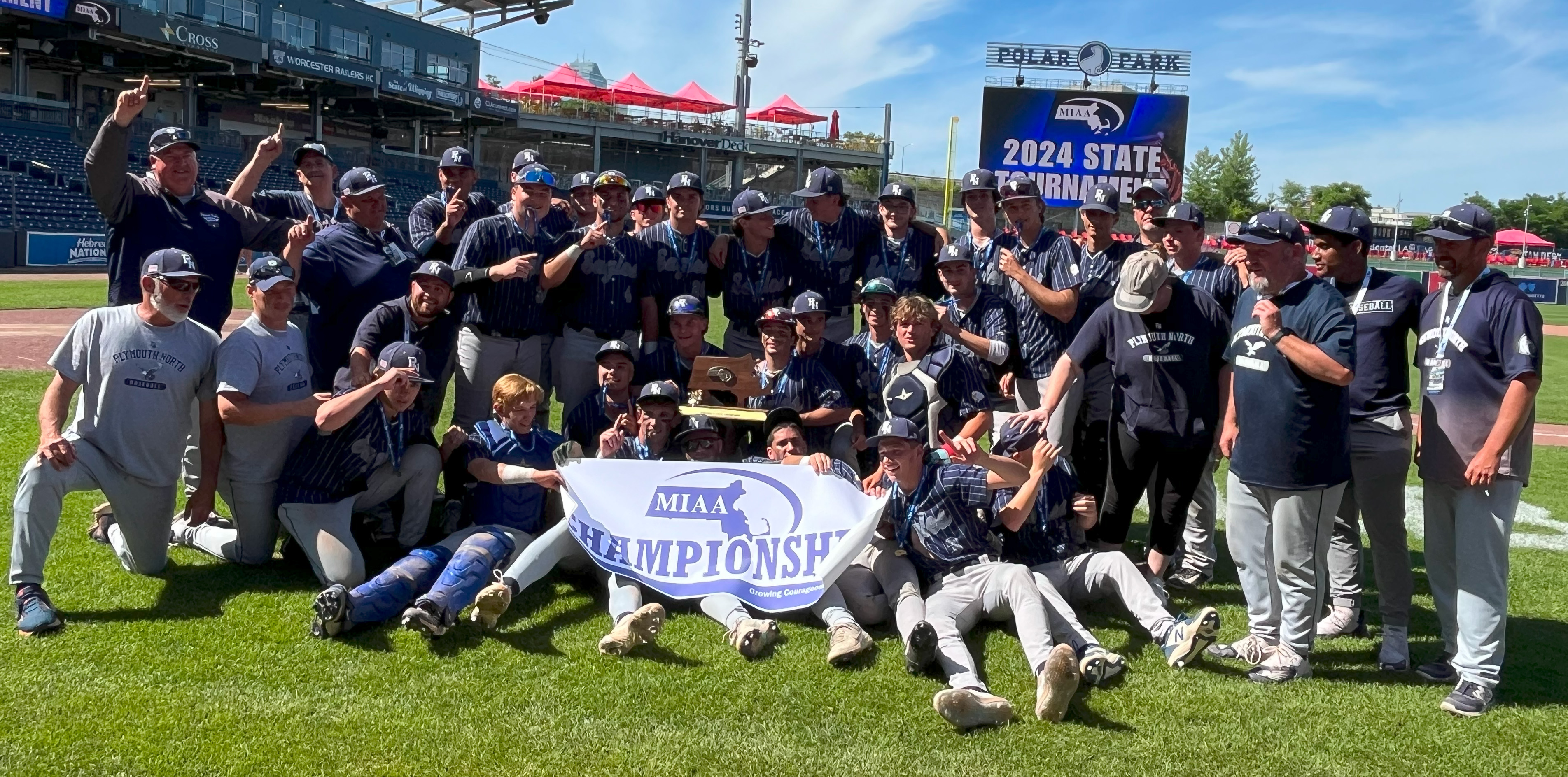 Plymouth North Division 2 Baseball champion 2024