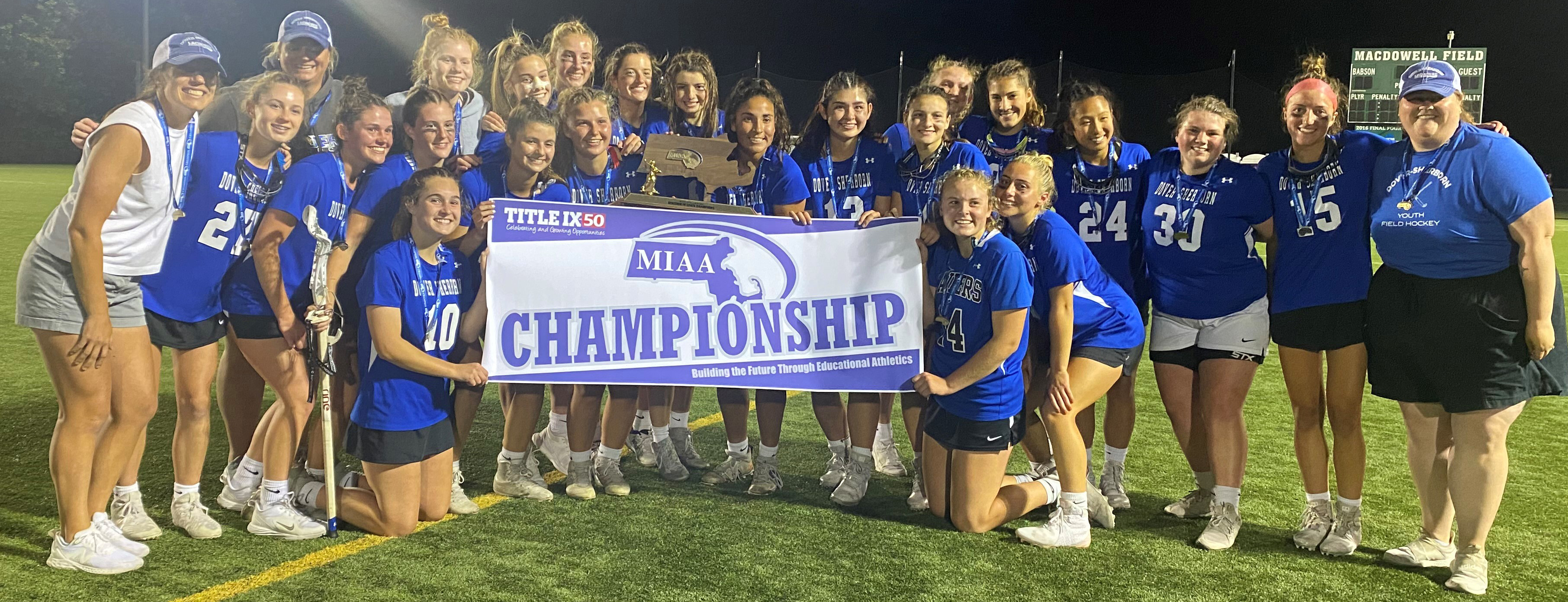 Dover-Sherborn Division 4 Girls Lacrosse champion 2022