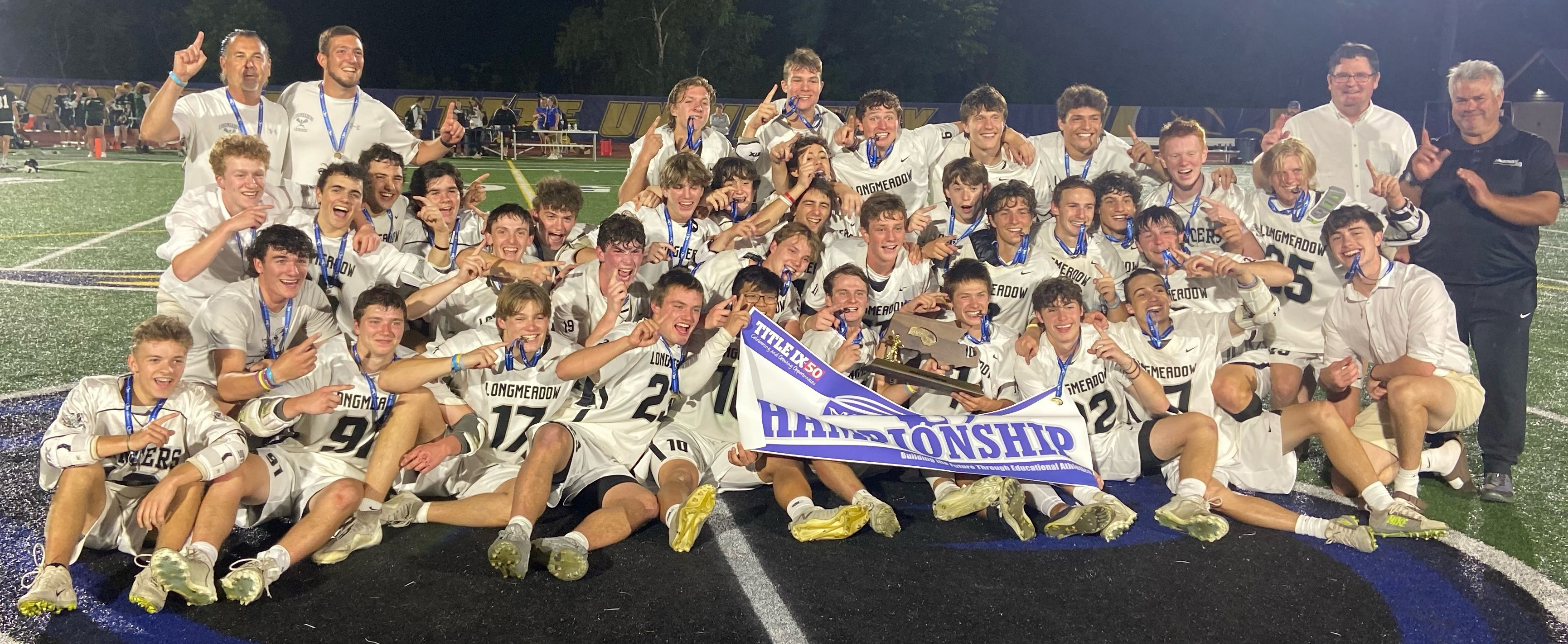 Longmeadow Division 2 Boys Lacrosse champion 2022
