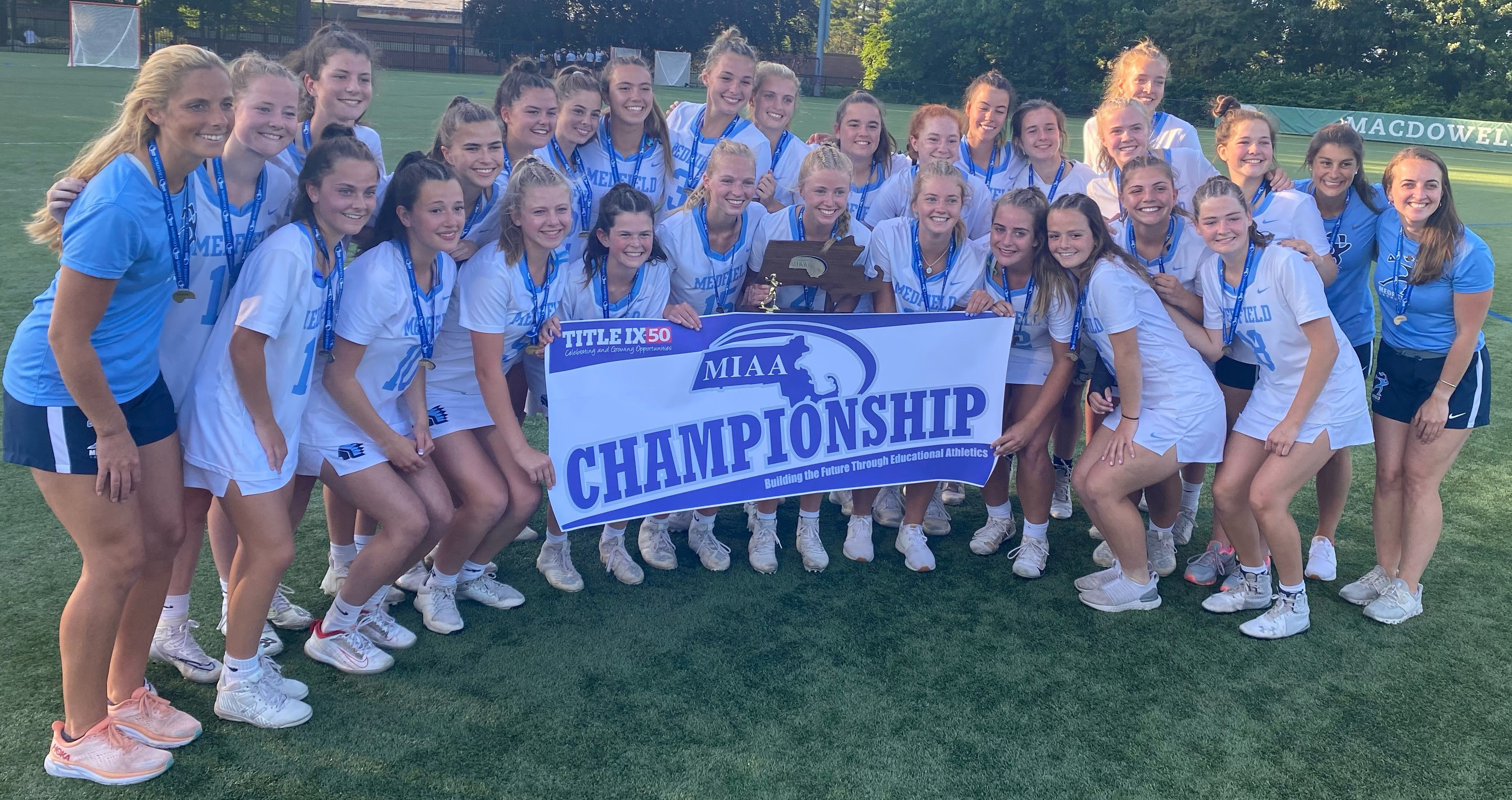 Medfield Division 3 Girls Lacrosse champion 2022