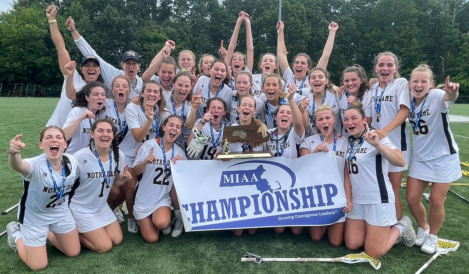 Notre Dame (Hingham) Division 2 Girls Lacrosse champion 2023