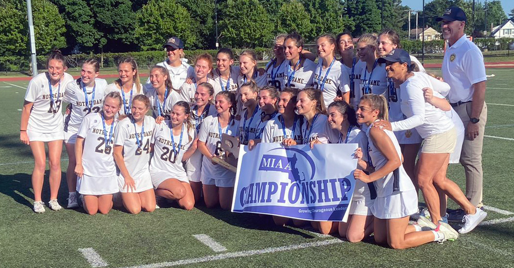 Notre Dame (Hingham) Division 2 Girls Lacrosse champion 2024