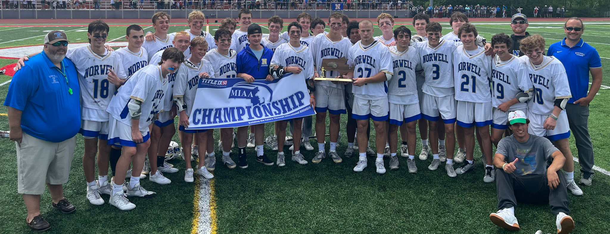 Norwell Division 3 Boys Lacrosse champion 2023