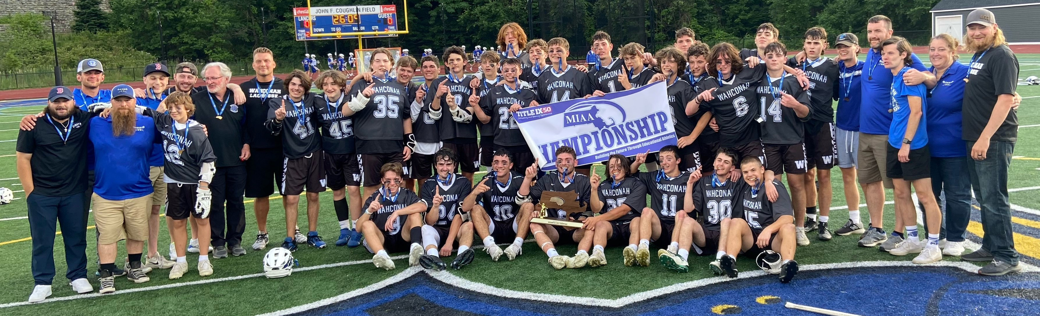 Wahconah Division 4 Boys Lacrosse champion 2022