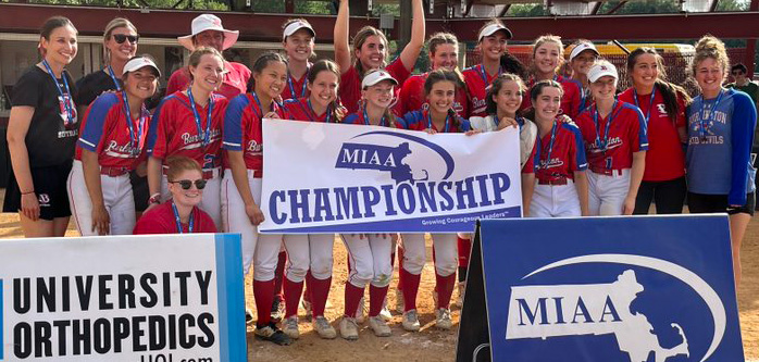 Burlington Division 2 Softball champion 2023