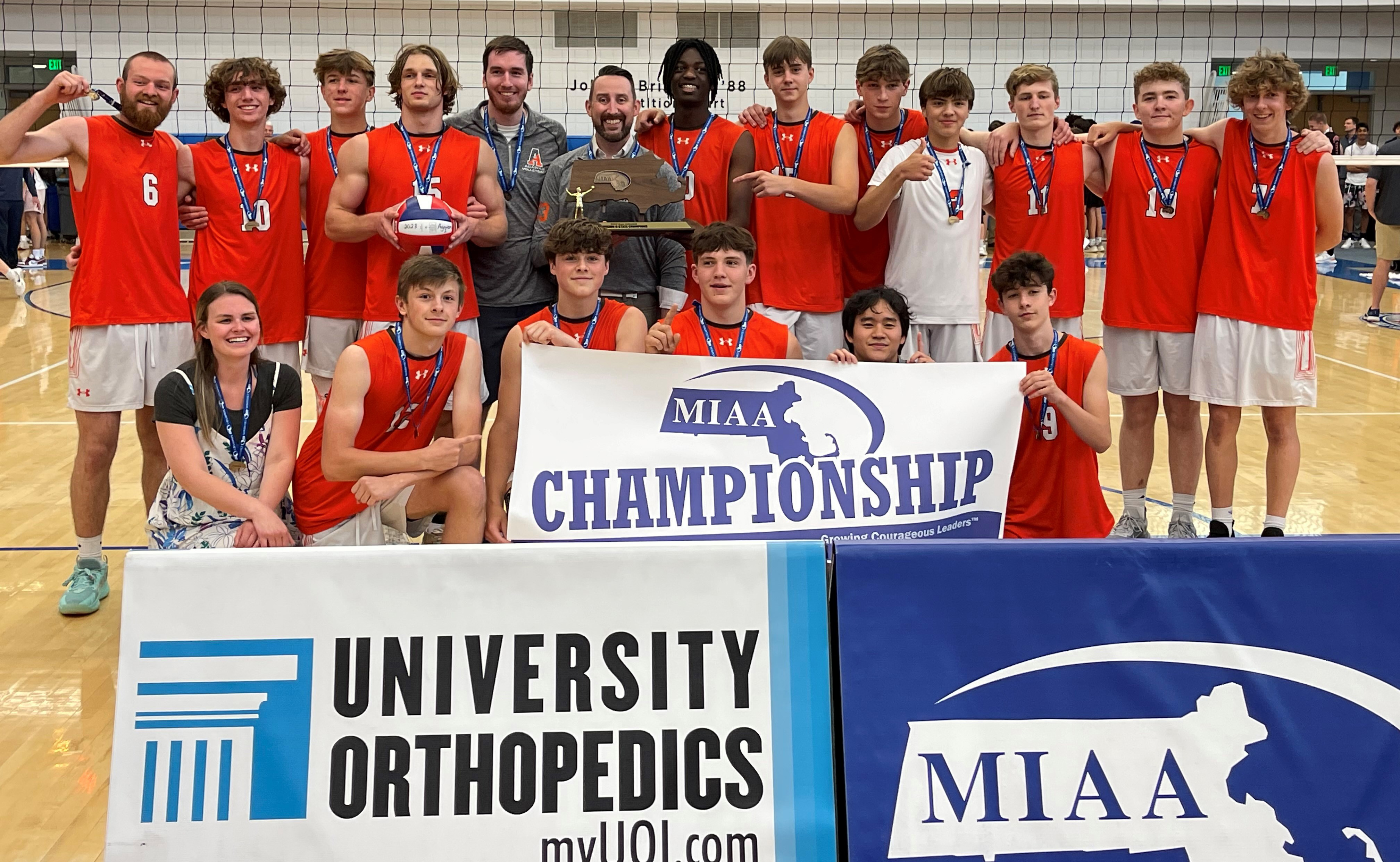 Agawam Division 2 Spring Volleyball champion 2023