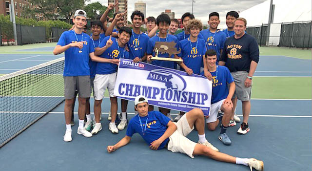Acton-Boxboro Division 1 Boys Tennis Champion 2022
