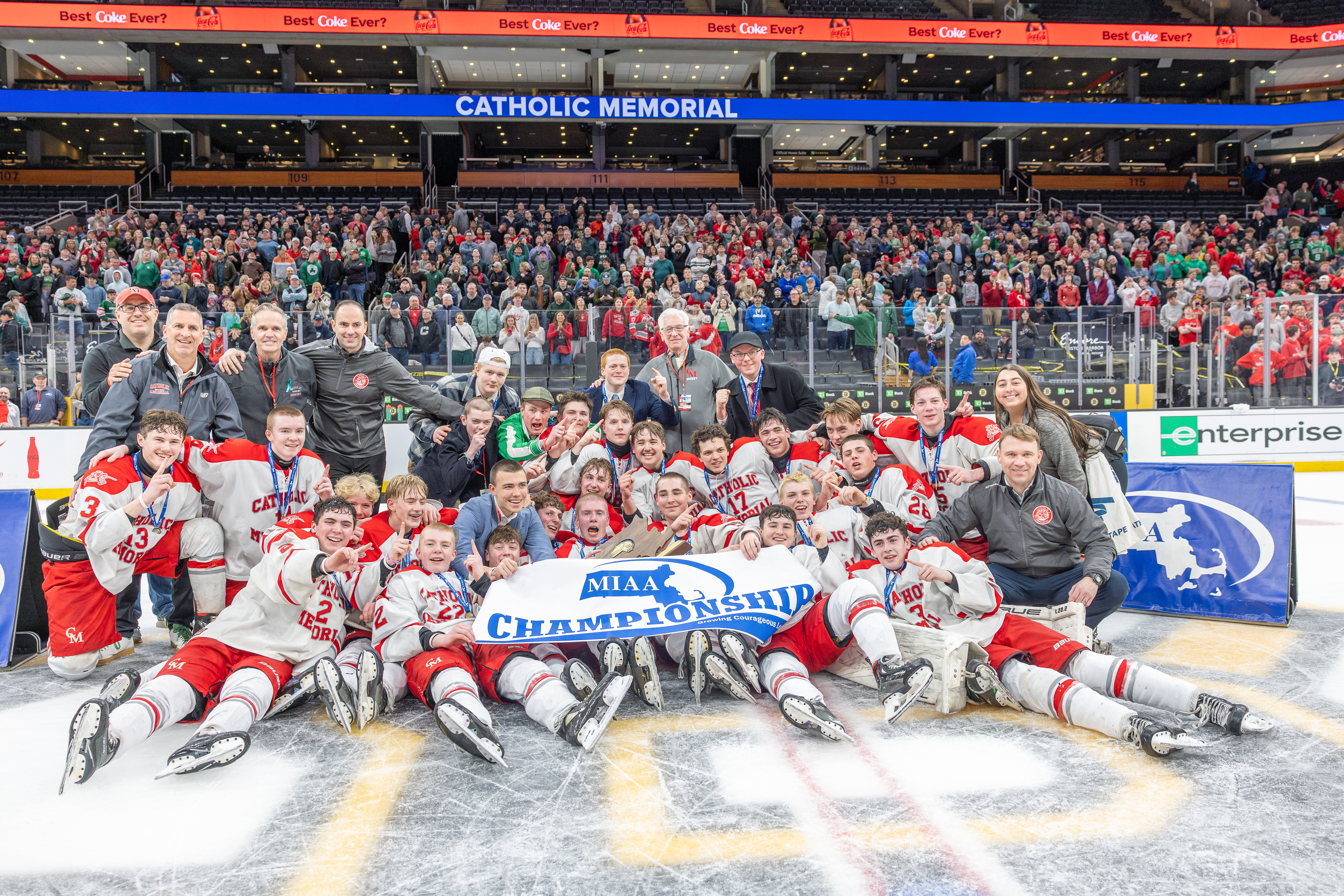 Catholic Memorial Division 1 Boys Ice Hockey champion 2025