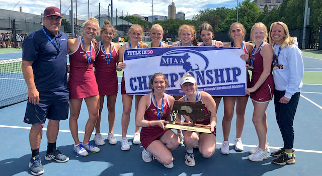 Newburyport Division 3 Girls Tennis champion 2022