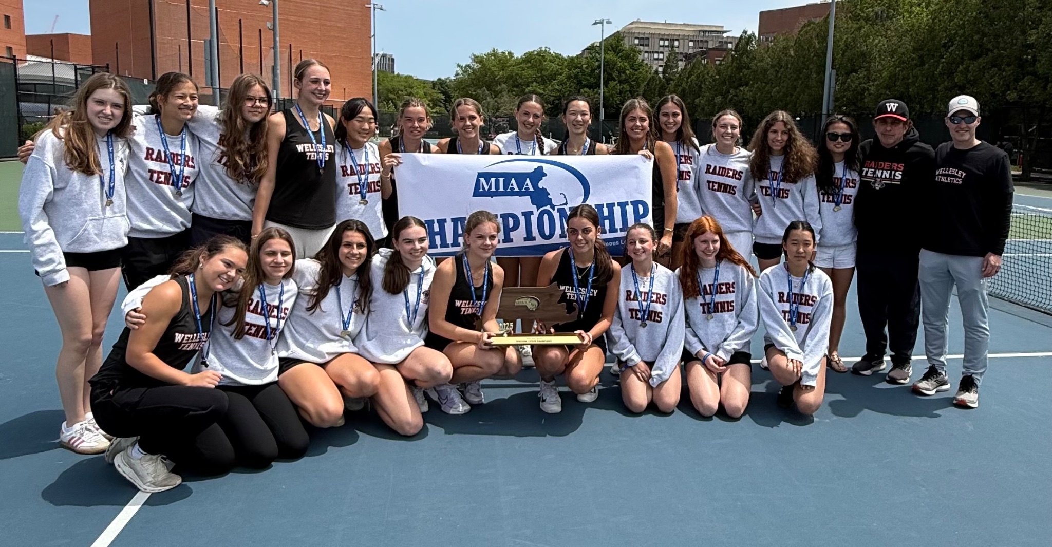 Wellesley Division 1 Girls Tennis champion 2025