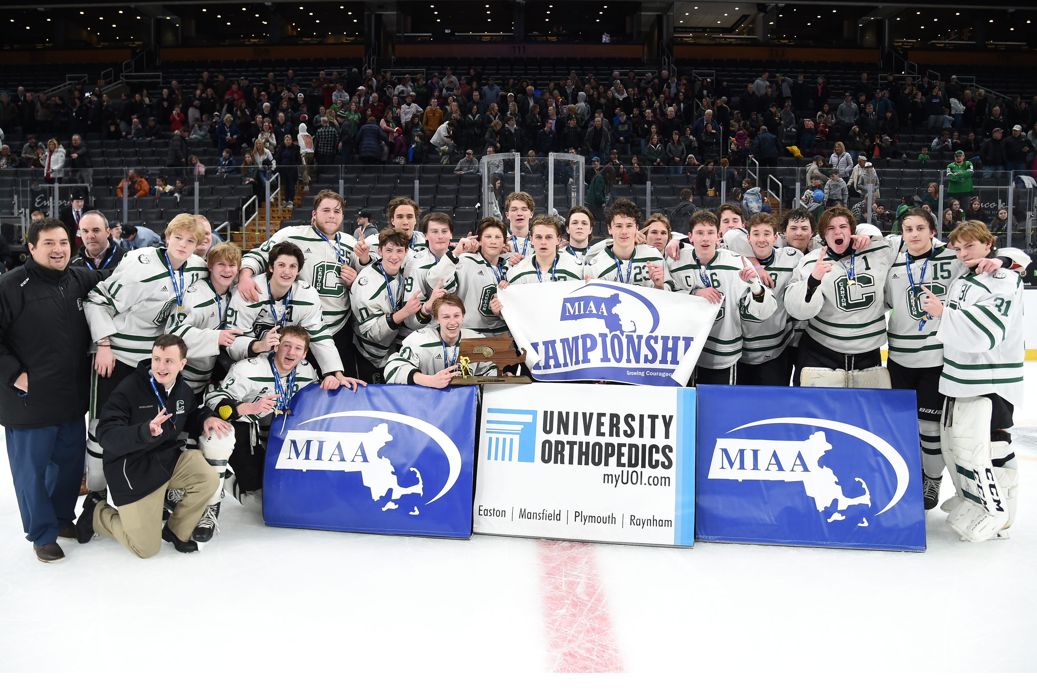 Canton Division 2 Boys Ice Hockey champion 2023