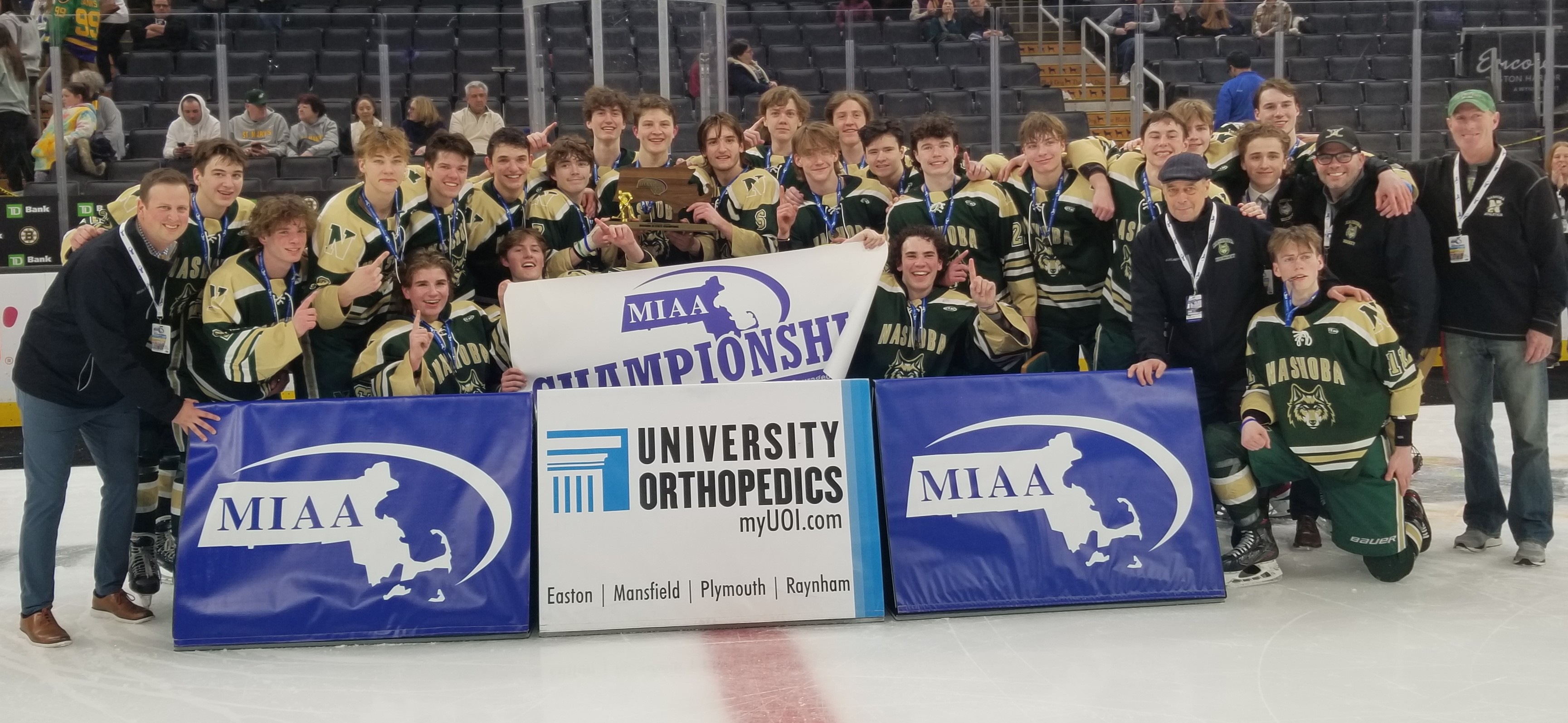 Nashoba Division 3 Boys Ice Hockey champion 2023