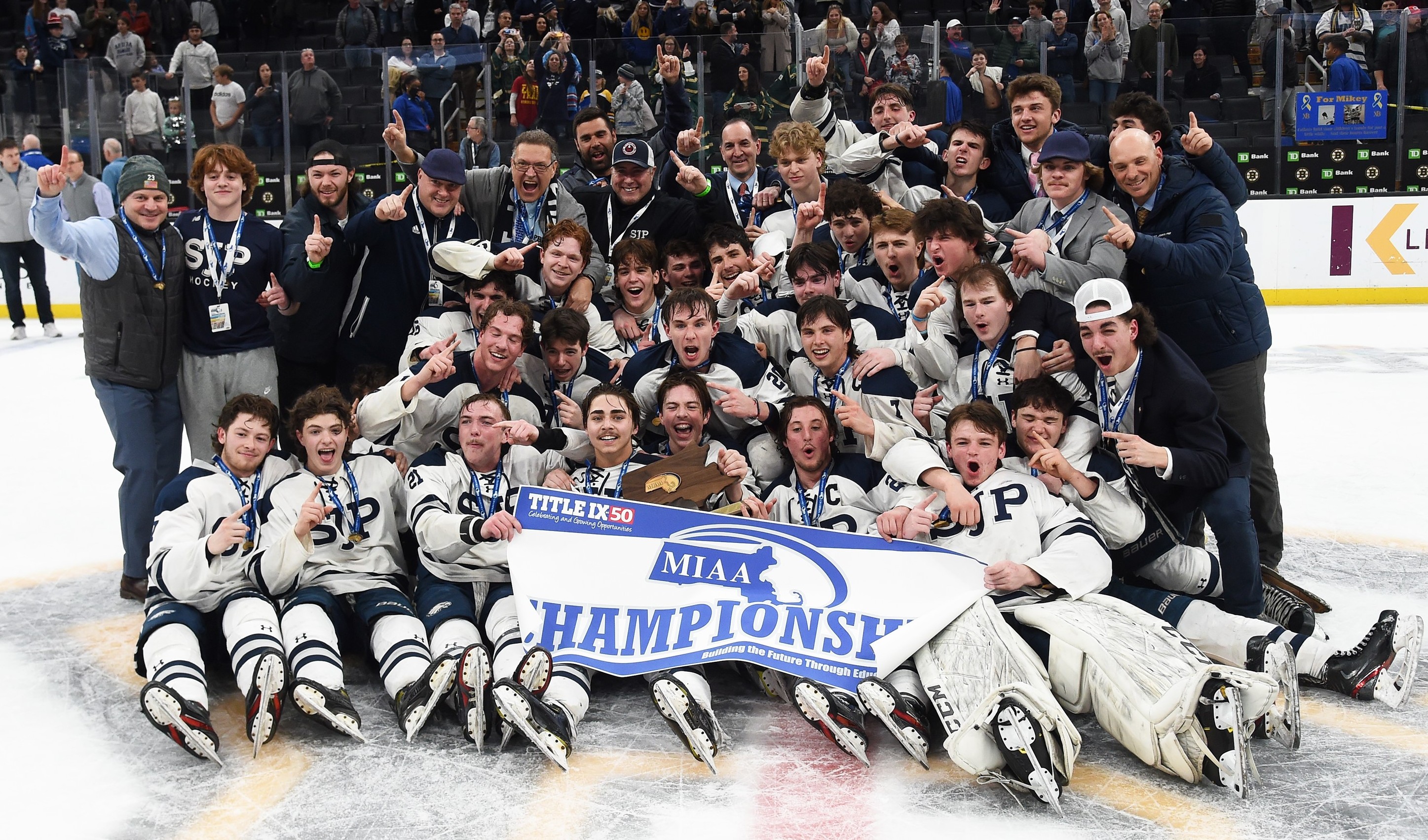 St. John's Prep Division 1 Boys Ice Hockey champion 2022