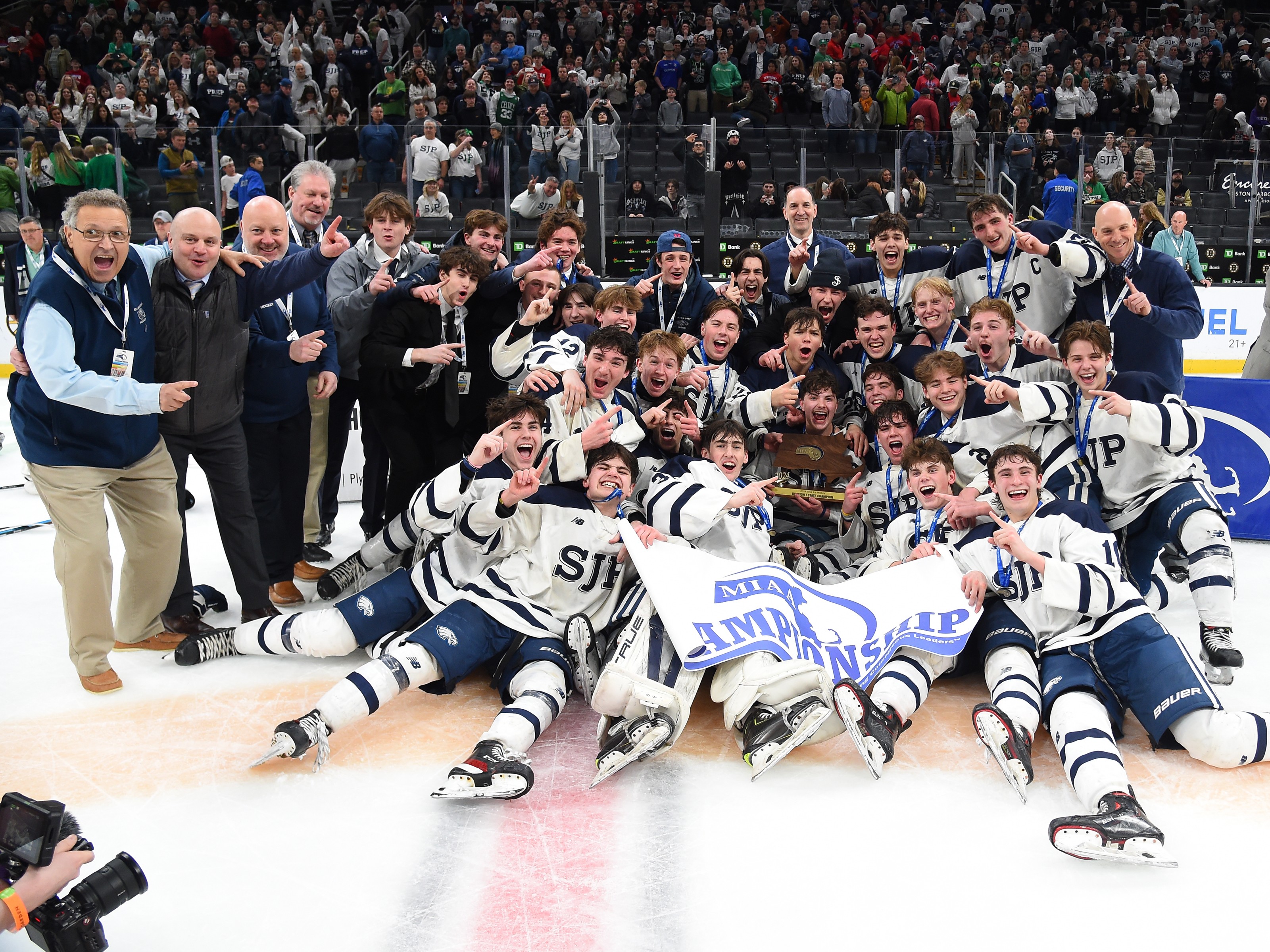 St. John's Prep Division 1 Boys Ice Hockey champion 2024