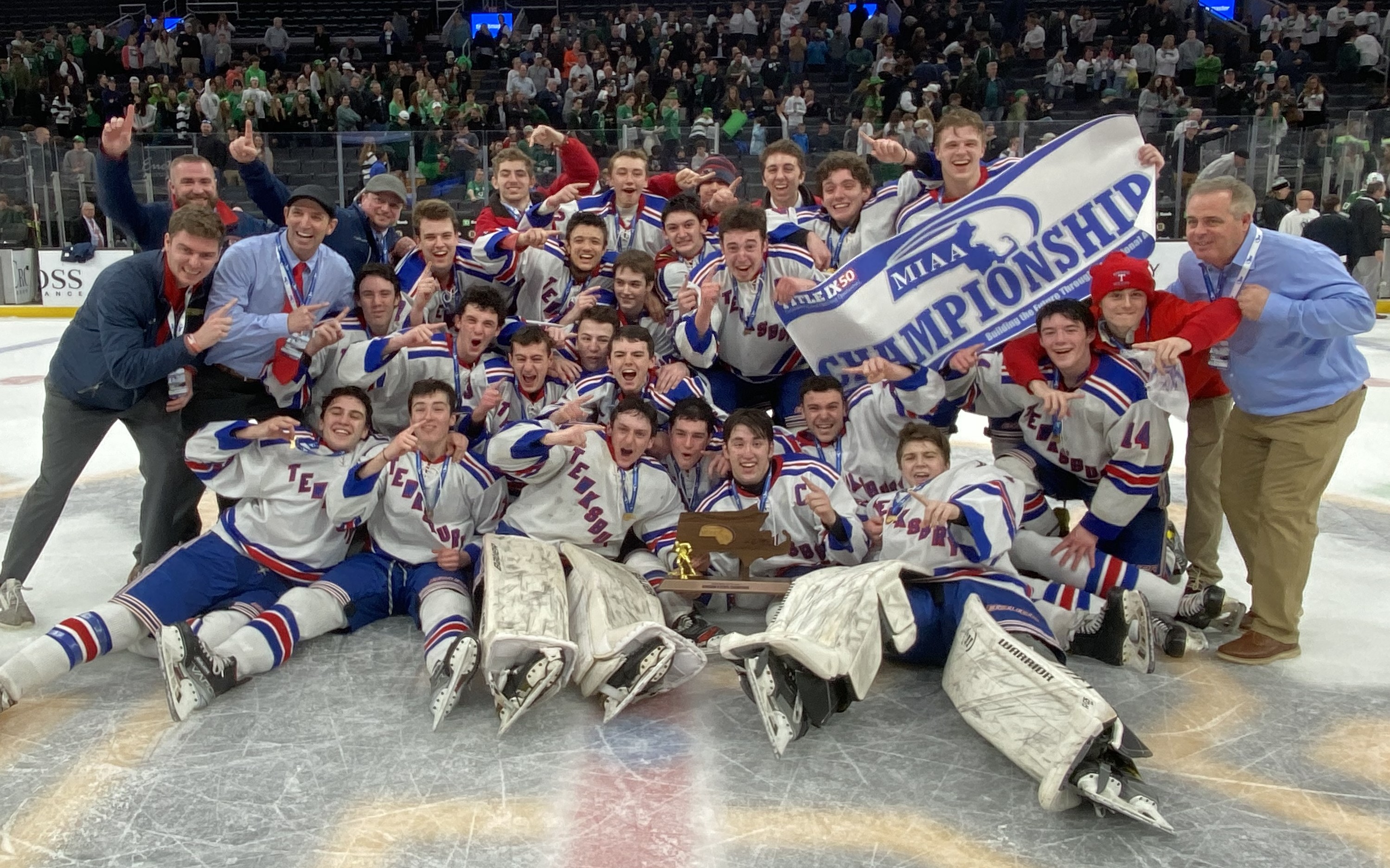Tewksbury Division 2 Boys Ice Hockey champion 2024