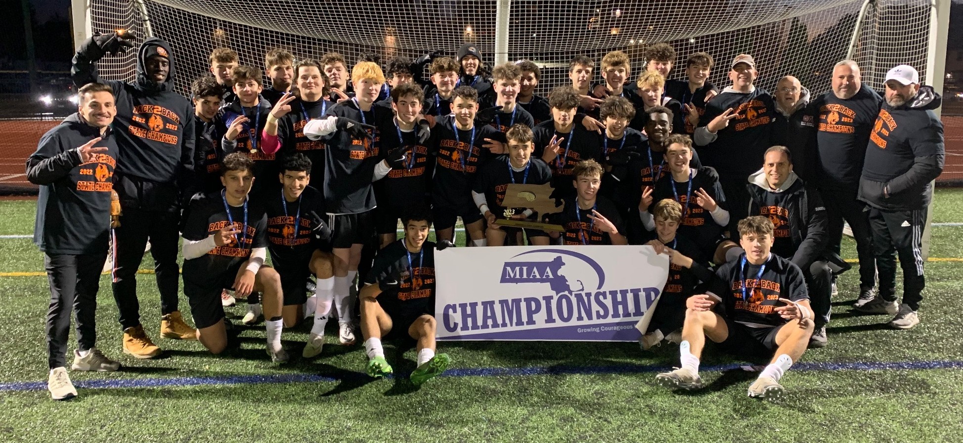 Oliver Ames Division 2 Boys Soccer champion 2023