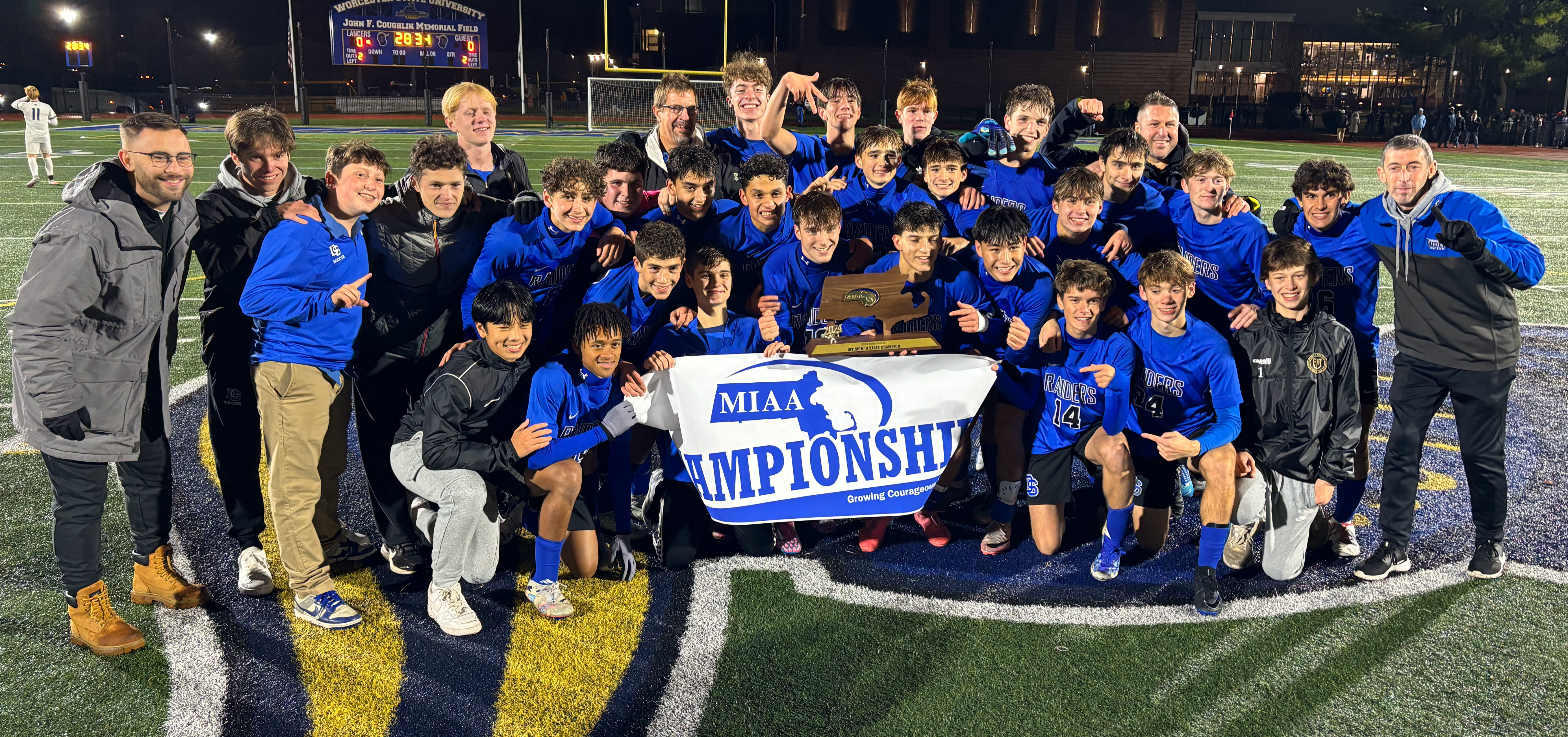 Dover-Sherborn Division 3 Boys Soccer champion 2024