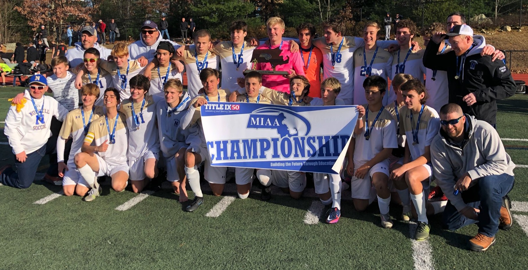 Norwell Division 3 Boys Soccer champion 2021
