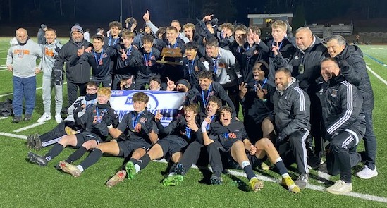 Oliver Ames Division 2 Boys Soccer champion 2022