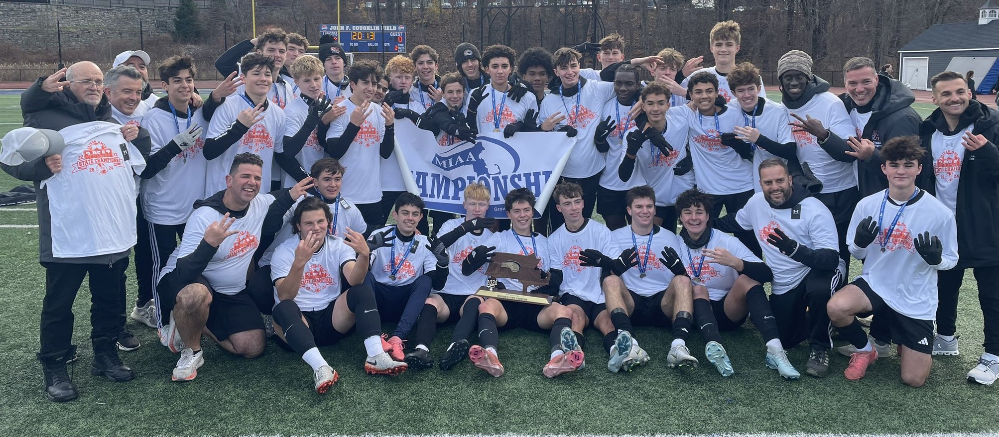 Oliver Ames Division 2 Boys Soccer champion 2024