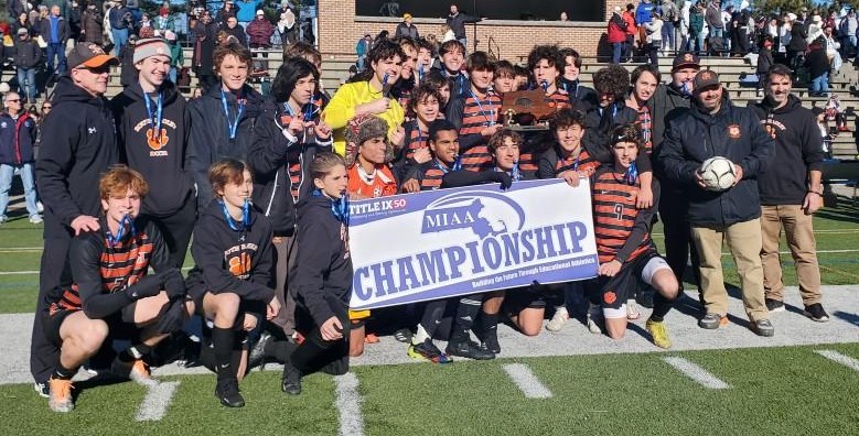 South Hadley Division 4 Boys Soccer champion 2022