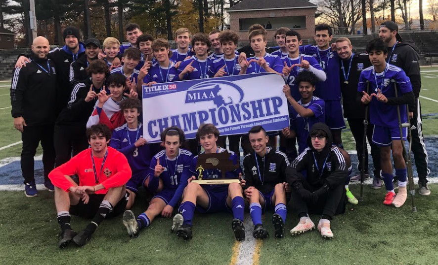 West Springfield Division 2 Boys Soccer champion 2021