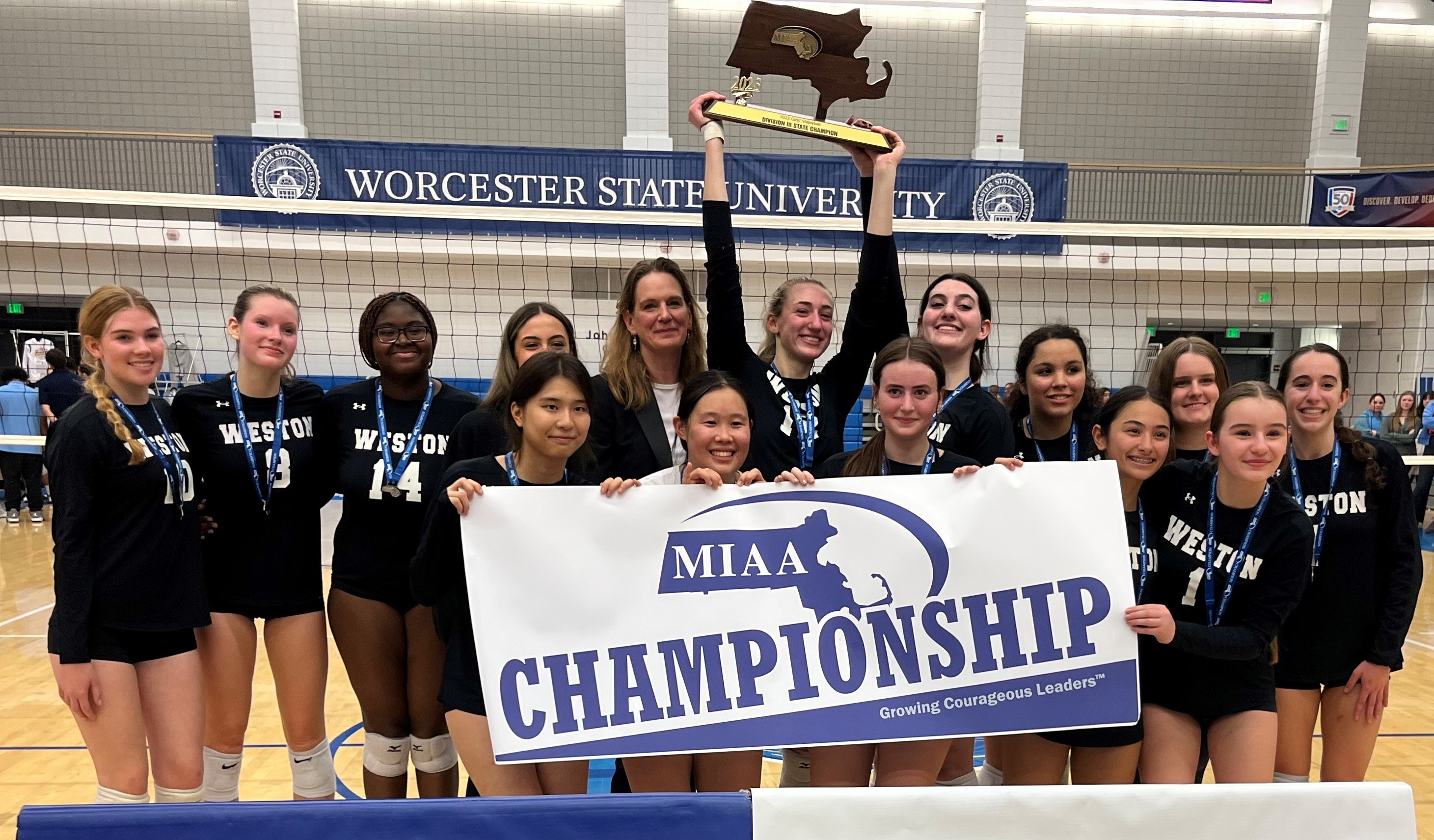 Weston Division 3 Fall Volleyball champion 2023