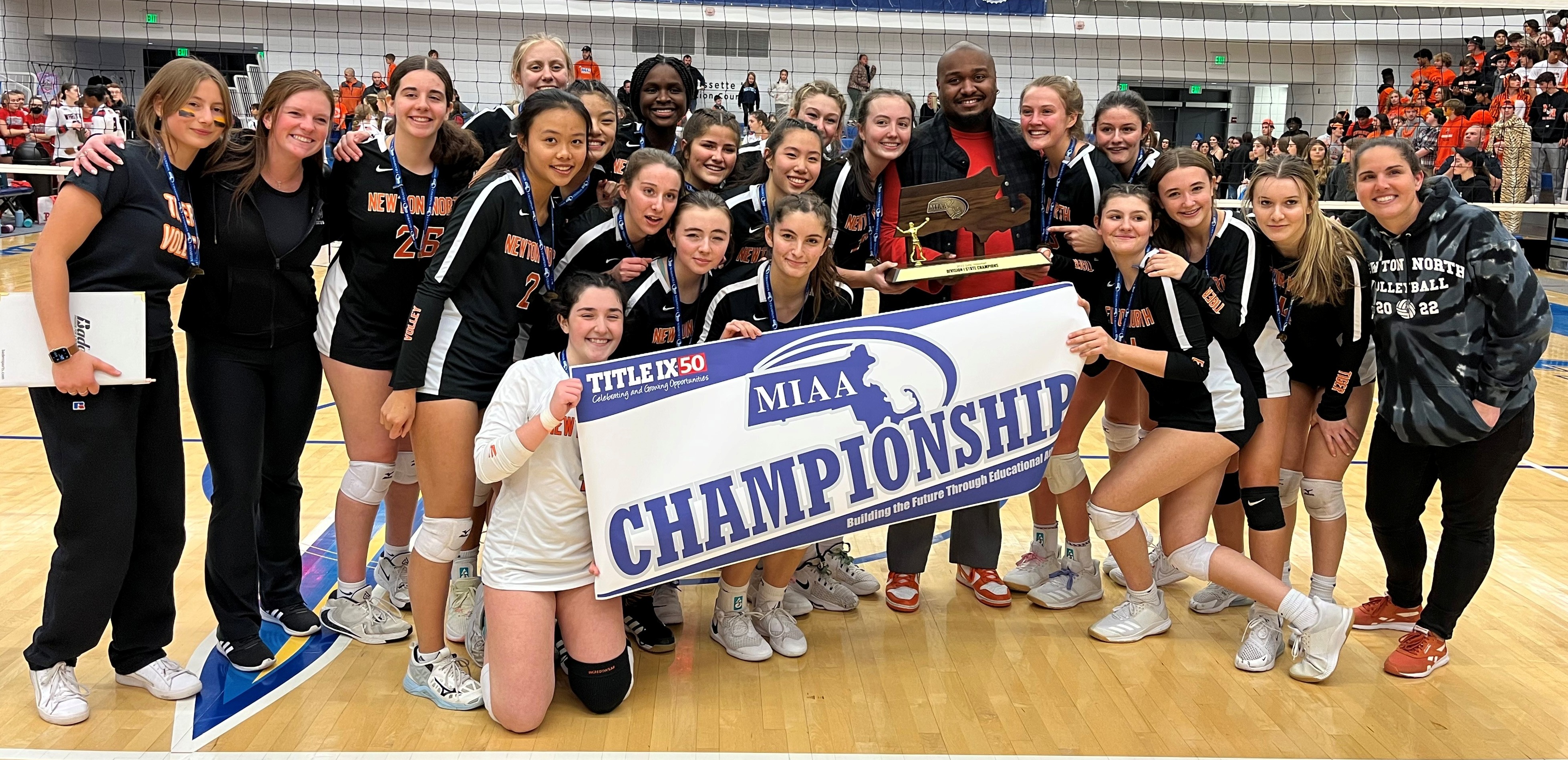 Newton North Division 1 Fall Volleyball champion 2022