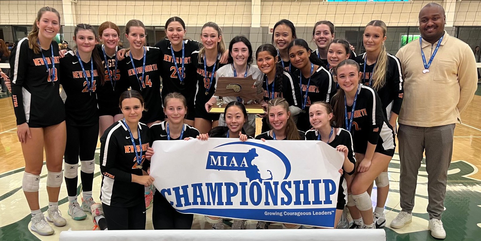 Newton North Division 1 Fall Volleyball champion 2024