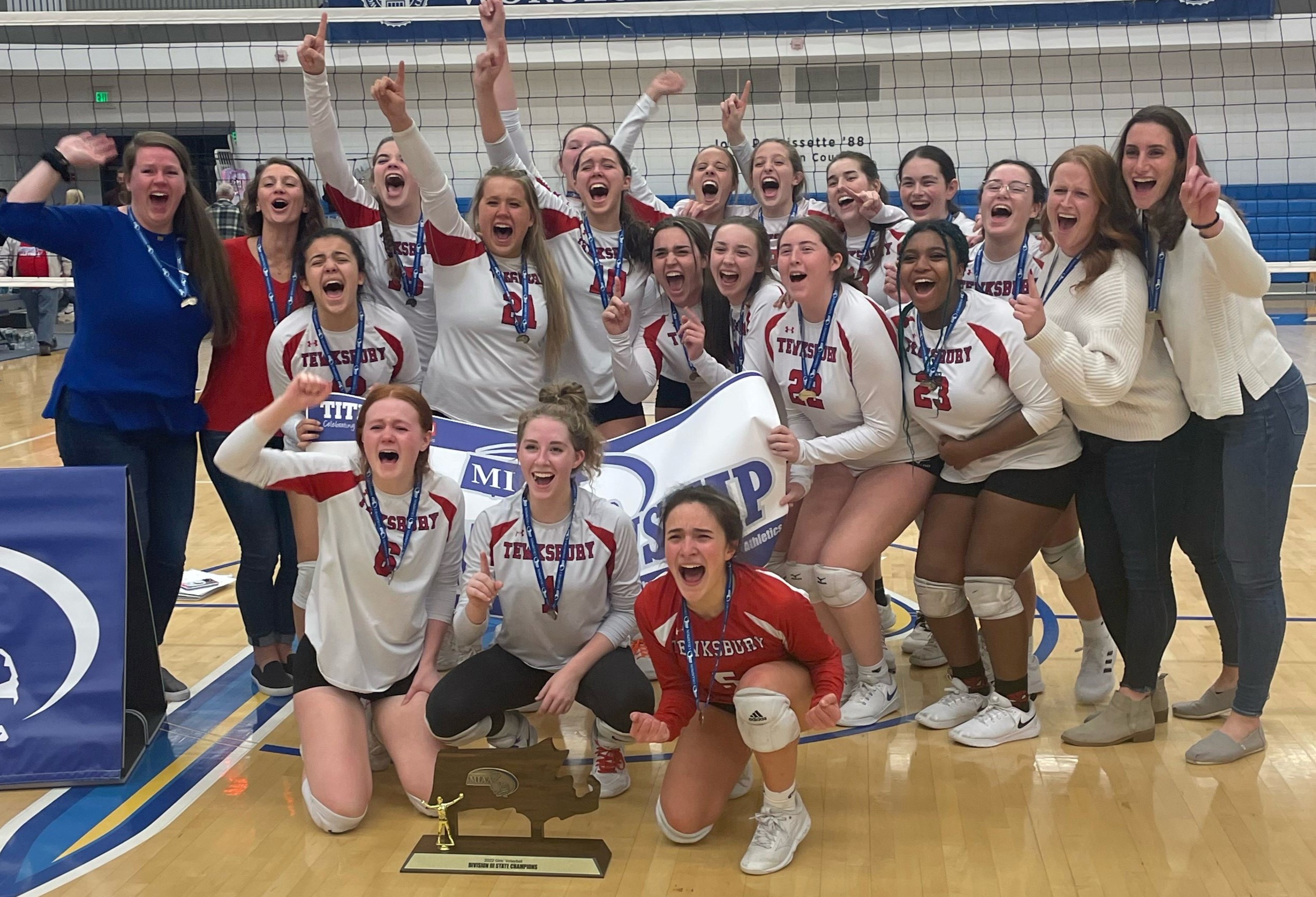 Tewksbury Division 3 Fall Volleyball champion 2022
