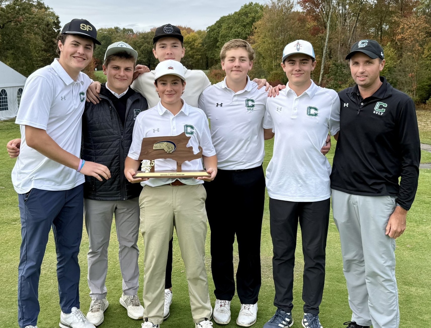 Canton Division 2 North Fall Golf champion 2025