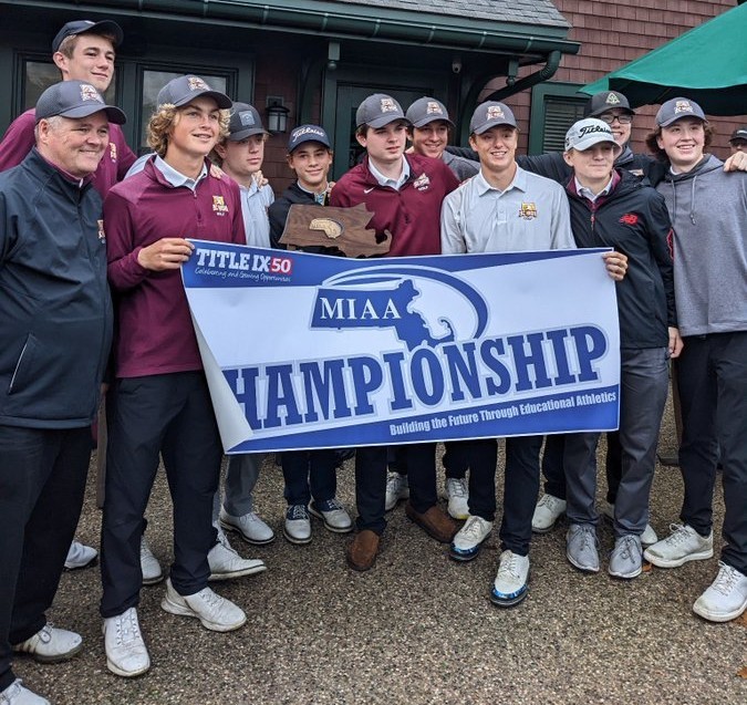 BC High Division 1 Fall Golf champion 2022 