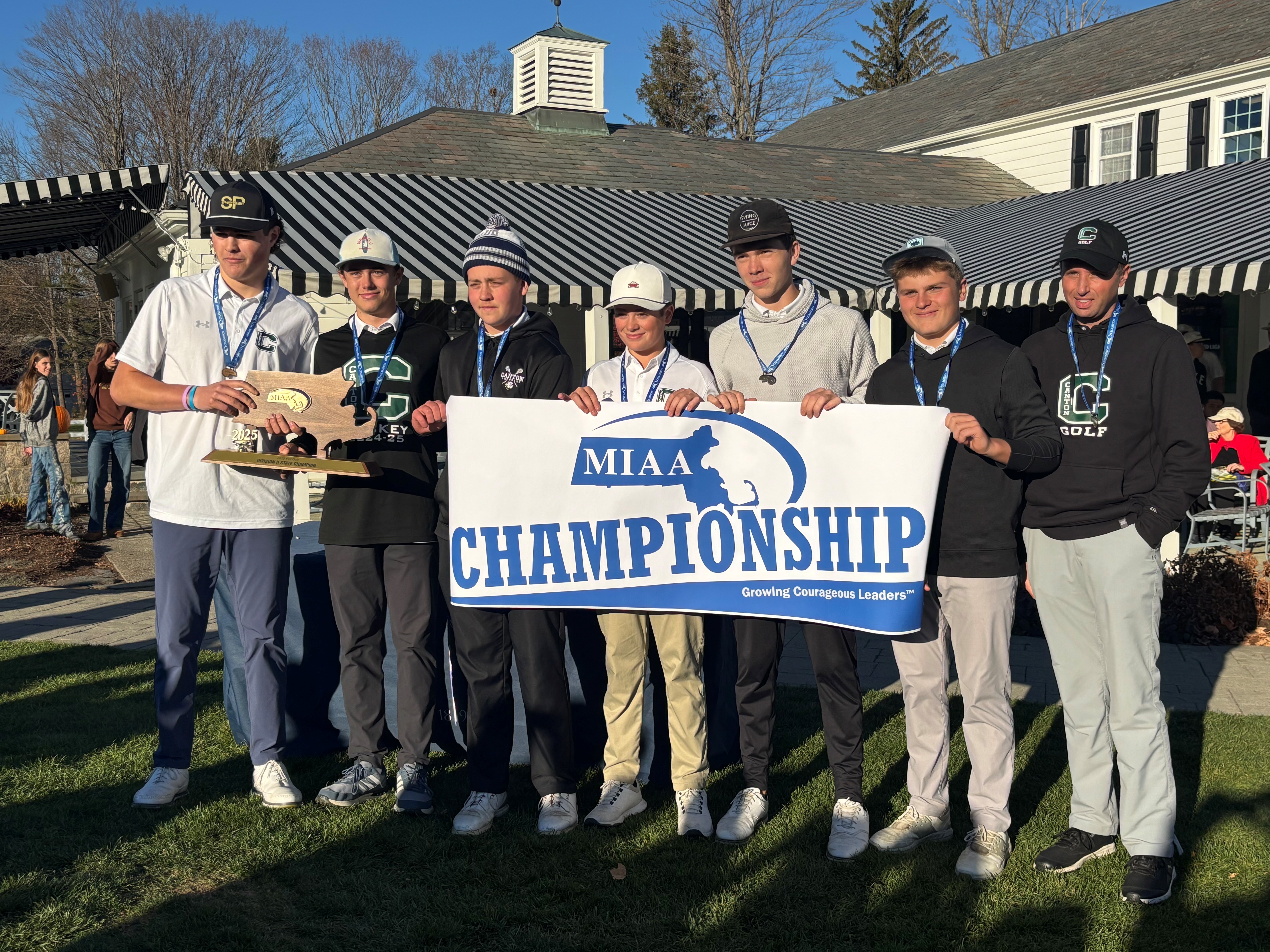 Canton Division 2 Fall Golf champion 2025