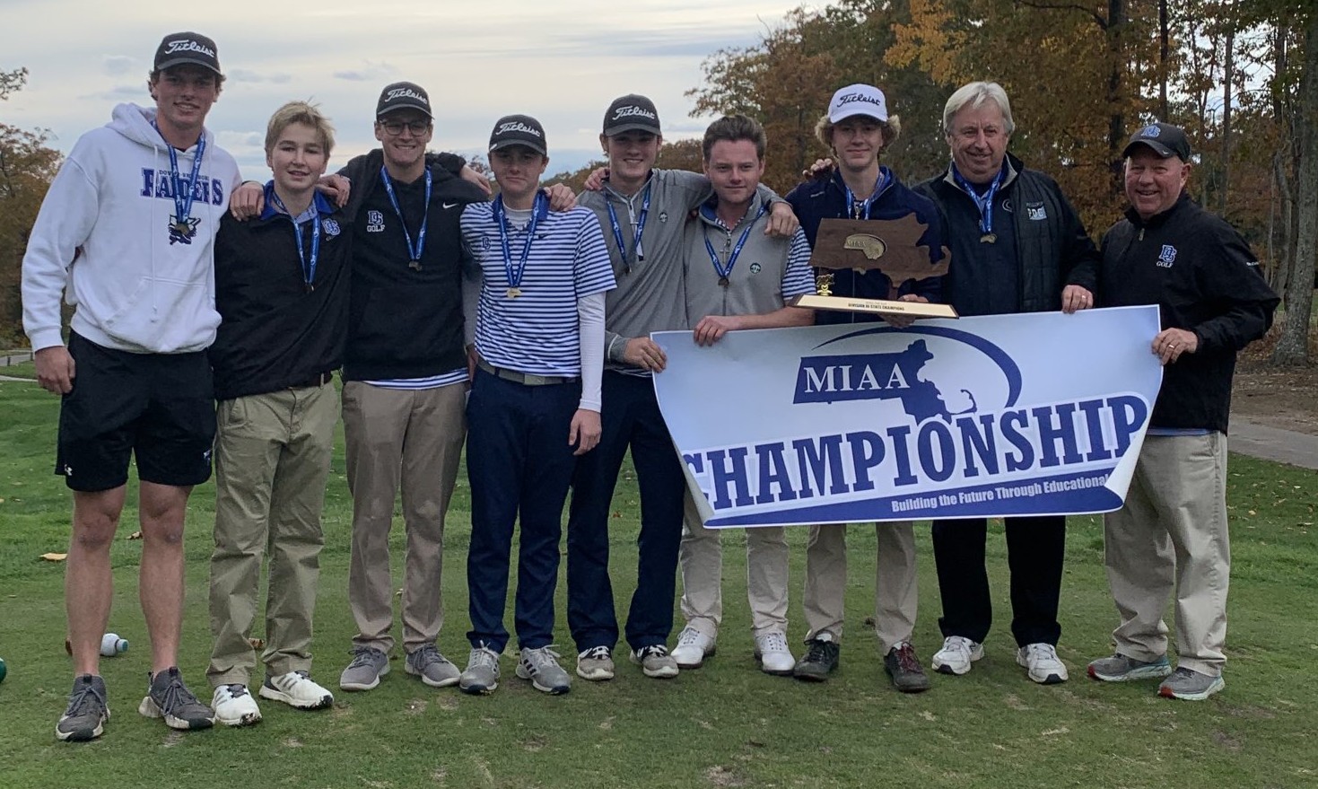 Dover-Sherborn Division 3 Fall Golf champion 2021