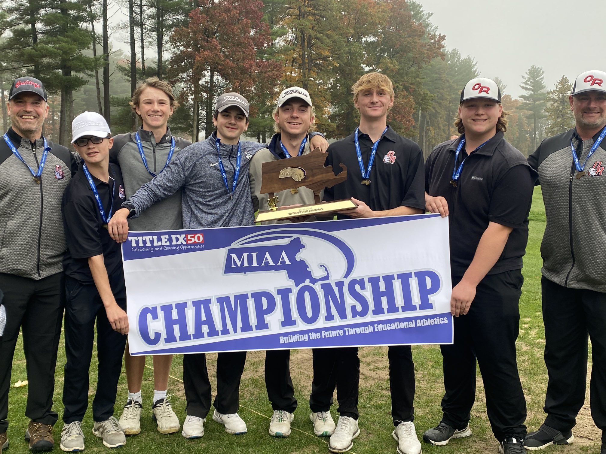 Old Rochester Division 2 Fall Golf champion 2022
