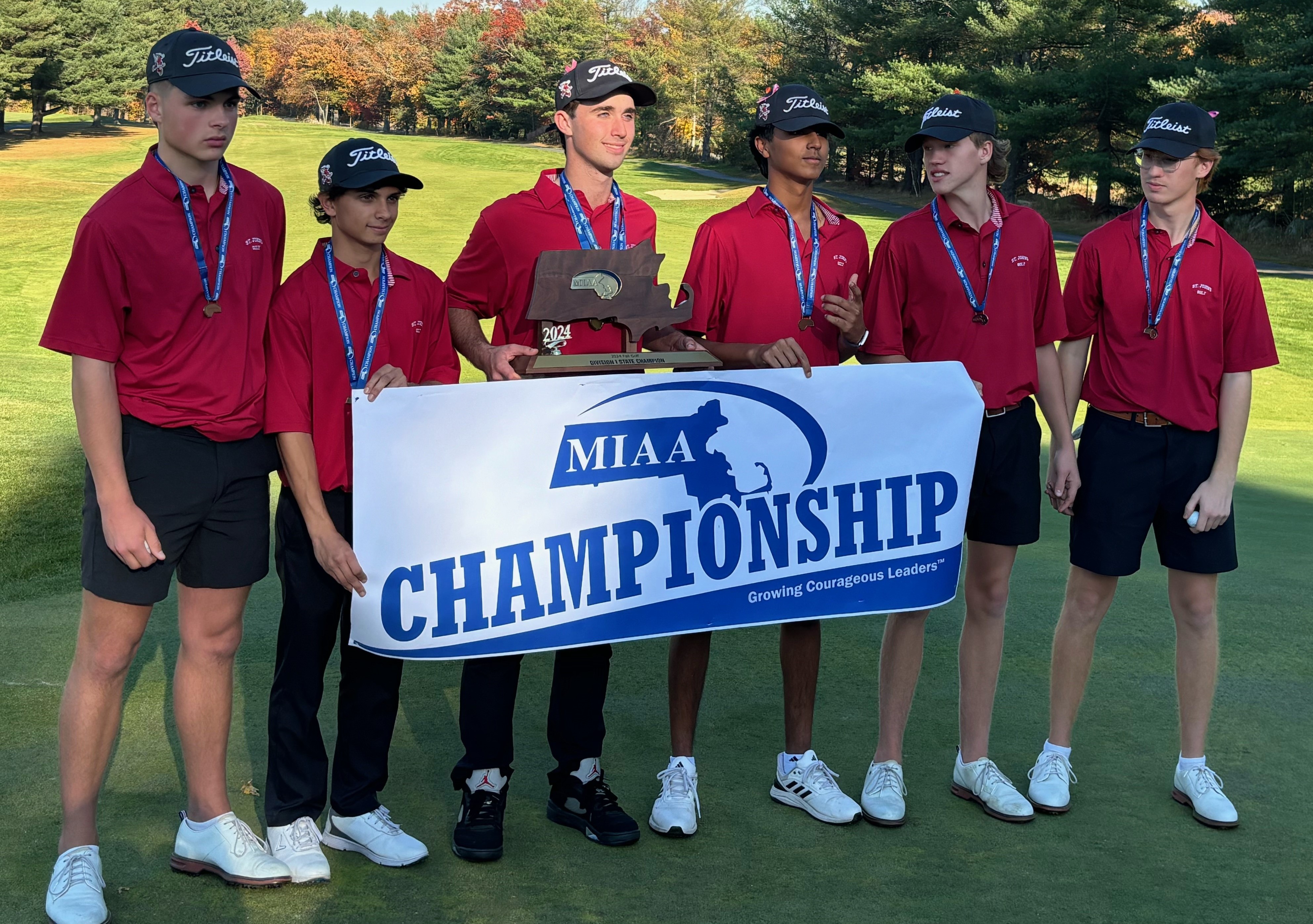 St. John's Division 1 Fall Golf champion 2024