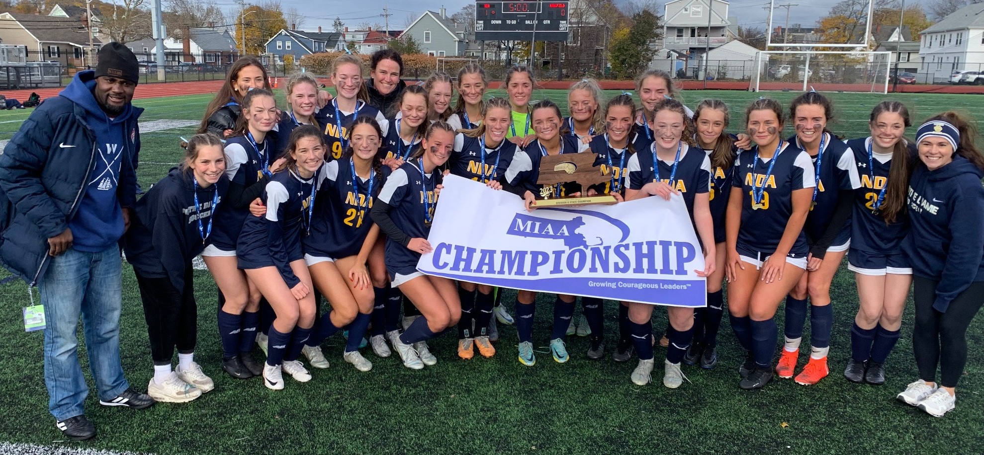 Notre Dame (Hingham) Division 2 Girls Soccer champion 2023