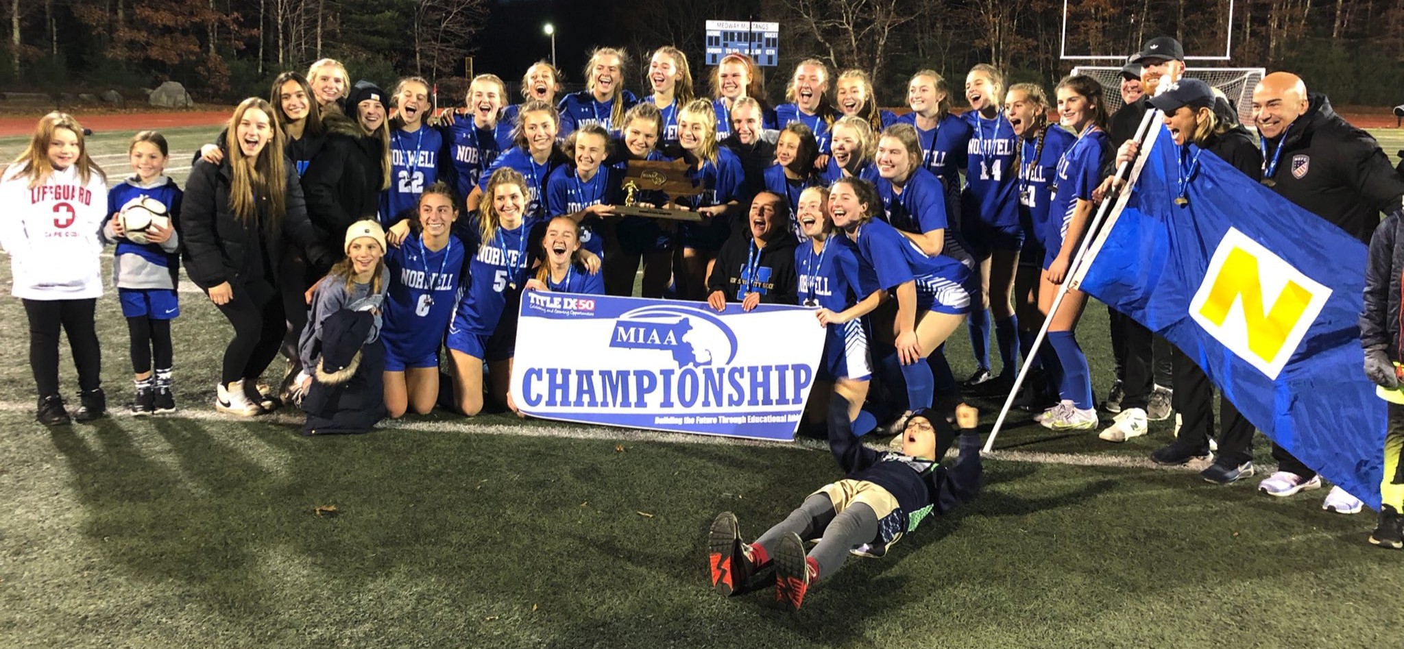 Norwell Division 3 Girls Soccer champion 2021